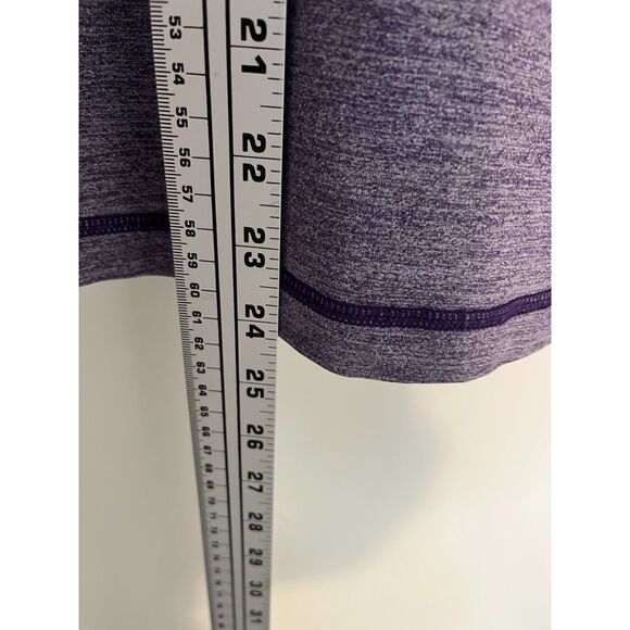 Lululemon Purple Gray Space Dye Racerback Pullover Gym Yoga Tank SZ 8 - Picture 5 of 7